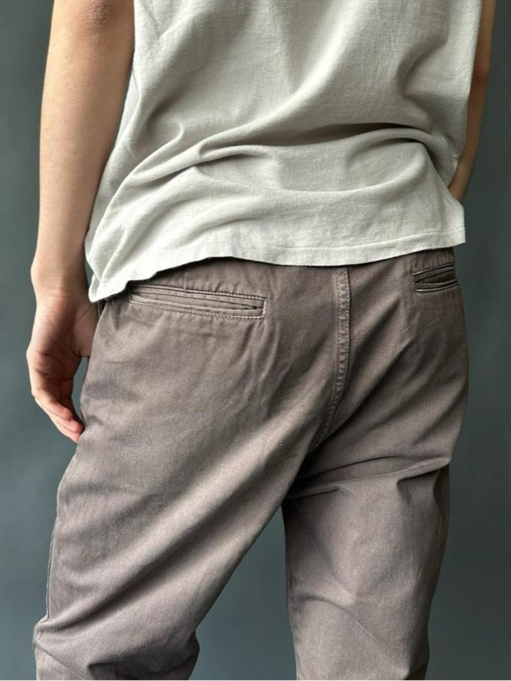 Kapital Washed Grey Work Pants - Picture 4 of 7